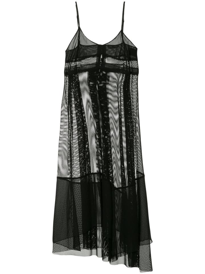 Aula Spaghetti Straps Dress - Black