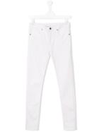 Burberry Kids - Slim-fit Jeans - Kids - Cotton/polyester/spandex/elastane - 14 Yrs, Girl's, White