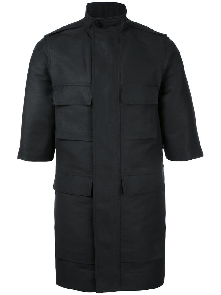 Rick Owens - Field Jacket - Men - Cotton/polyester/cupro/viscose - 48, Black, Cotton/polyester/cupro/viscose