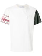 Jw Anderson Contrast Sleeve T-shirt - White