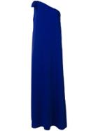 P.a.r.o.s.h. One Shoulder Maxi Dress - Blue