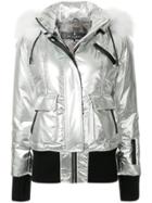 Nicole Benisti Fordham Bomber Jacket - Silver