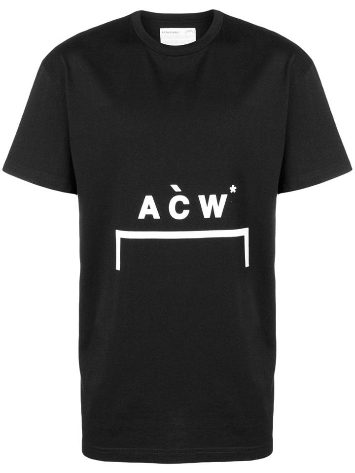 A-cold-wall* Printed T-shirt - Black