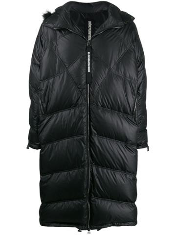 As65 Oversized Down Coat - Black