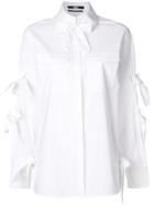 Karl Lagerfeld Bow Detail Shirt - White
