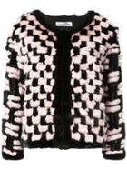 Oscar De La Renta Tweed Technique Jacket - Multicolour