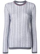 Victoria Beckham Striped Jumper - Grey