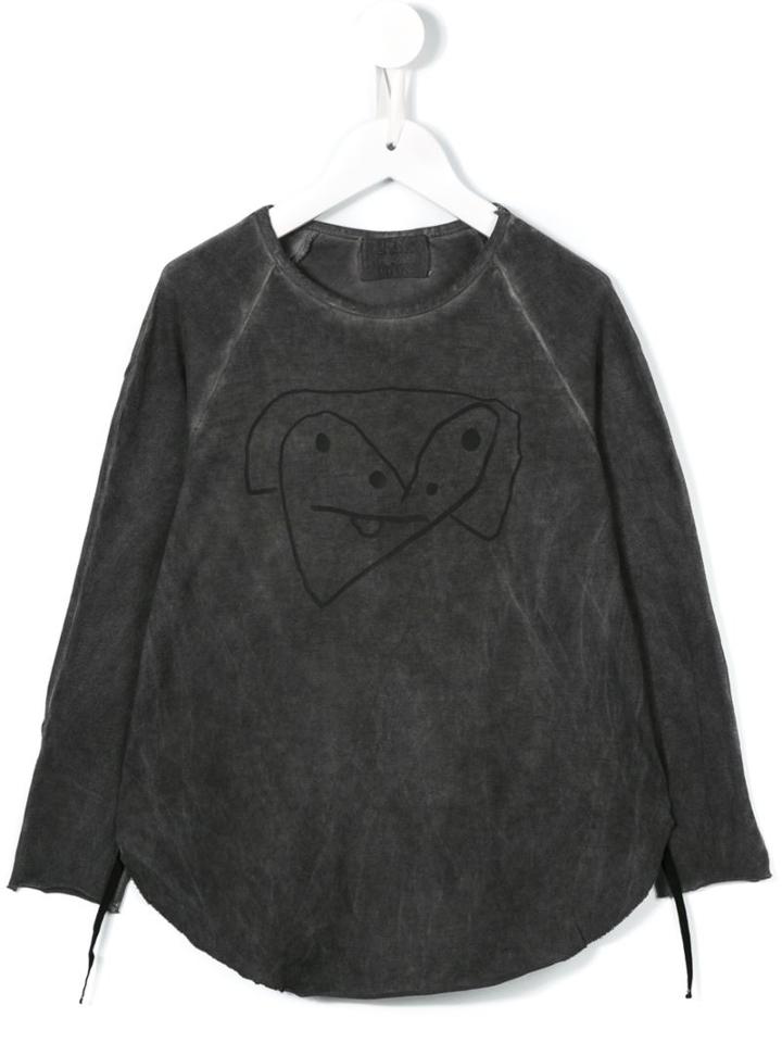 Lost And Found Kids Printed Top, Boy's, Size: 10 Yrs, Grey