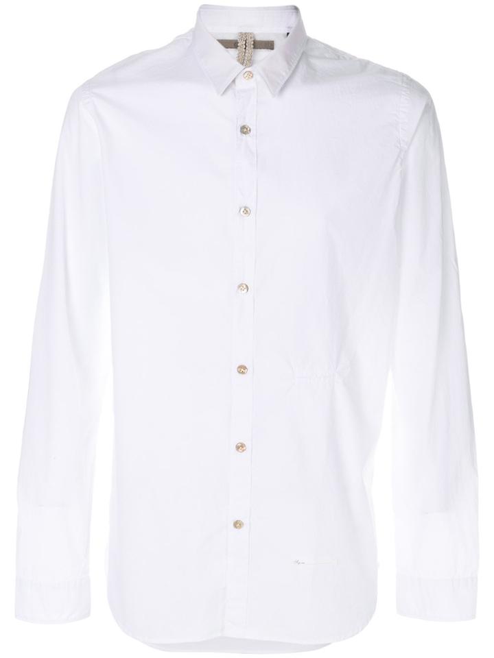 Dnl Classic Fitted Shirt - White