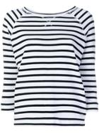 Woolrich Striped Sweatshirt - White