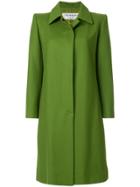 Yves Saint Laurent Vintage Button Up Vintage Coat - Green