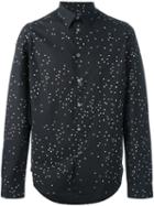 Ps By Paul Smith Hear Print Shirt, Men's, Size: Large, Black, Cotton
