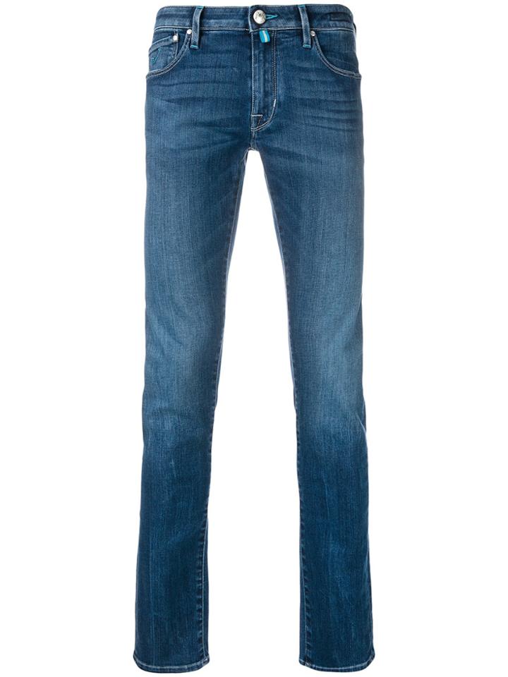 Jacob Cohen Low-rise Slim Fit Jeans - Blue