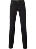 Dolce & Gabbana Straight Leg Jeans, Men's, Size: 50, Blue, Cotton/spandex/elastane