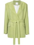 Christopher Esber V-neck Blazer - Green