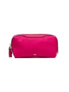 Anya Hindmarch Hot Pink Girlie Stuff Nylon Pouch