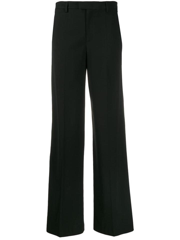 Red Valentino Wide Leg Trousers - Black