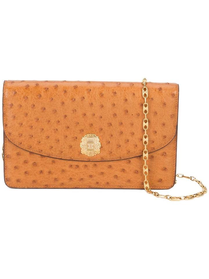 Céline Pre-owned Flap Clutch Shoulder Bag - Brown