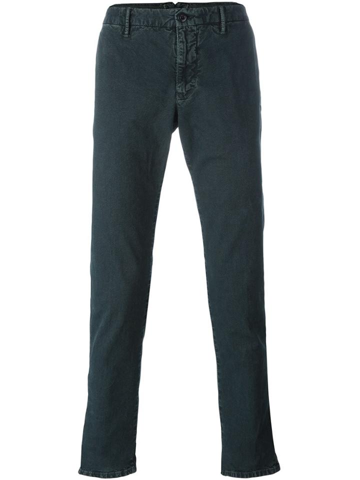 Incotex Classic Chinos - Green