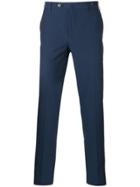 Pt01 Cropped Tapered Trousers - Blue