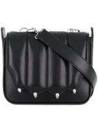 Marco De Vincenzo Paw Detail Shoulder Bag - Black