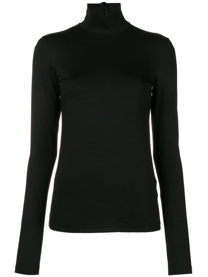 Jil Sander Slim Fit Polo Top - Black