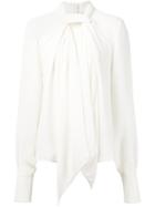 Jason Wu Band Collar Detail Blouse