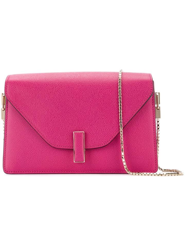 Valextra Iside Handbag - Pink & Purple
