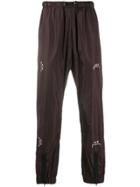 A-cold-wall* Calf Zip Trousers - Red