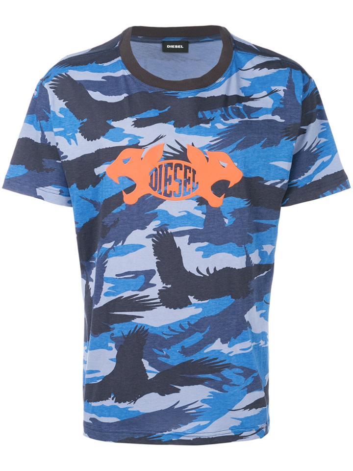 Diesel T-wallace T-shirt - Blue