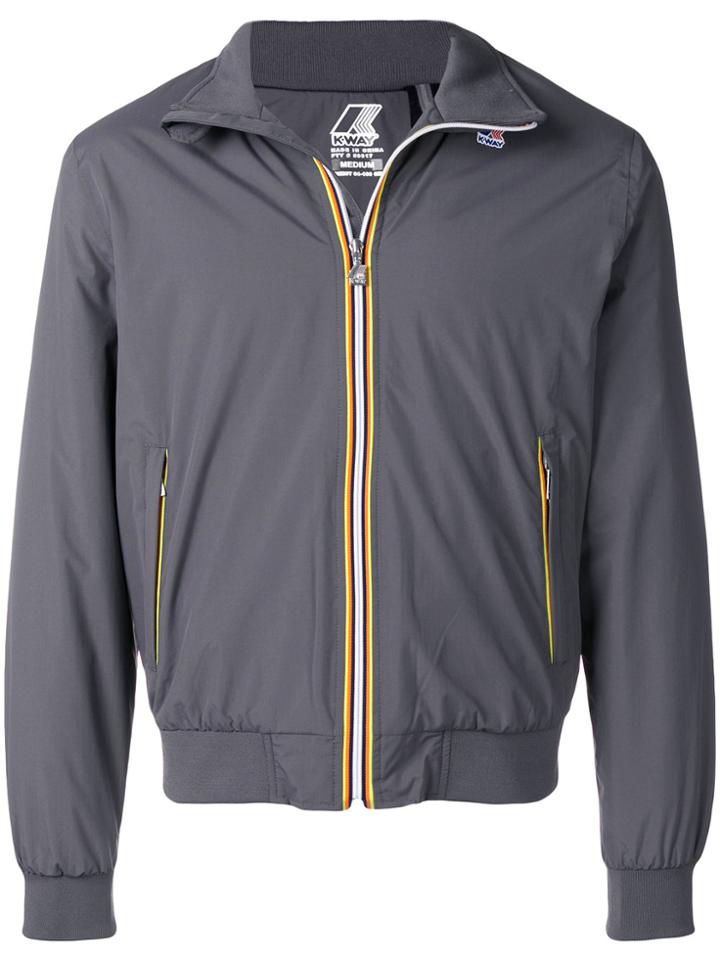 K-way Johnny Ripstop Jacket - Grey