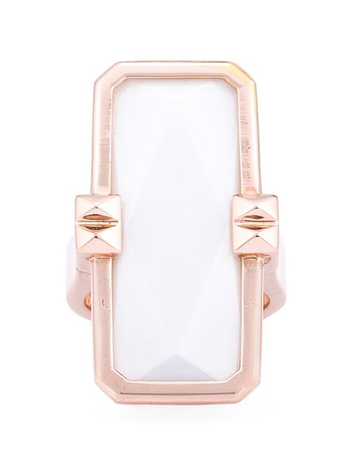 Altruis By Vinaya Designer Wearable Technology Rose Gold Ring, Women's, Size: S, Pink/purple,