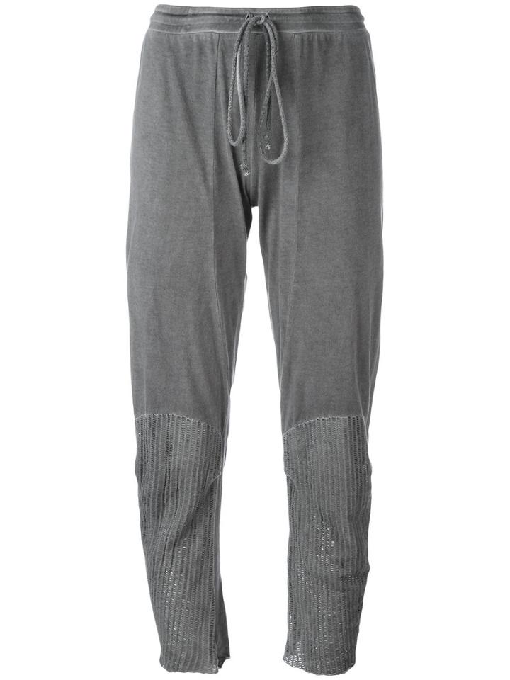 Lost & Found Rooms Drawstring Trousers, Women's, Size: Xxs, Grey, Cotton