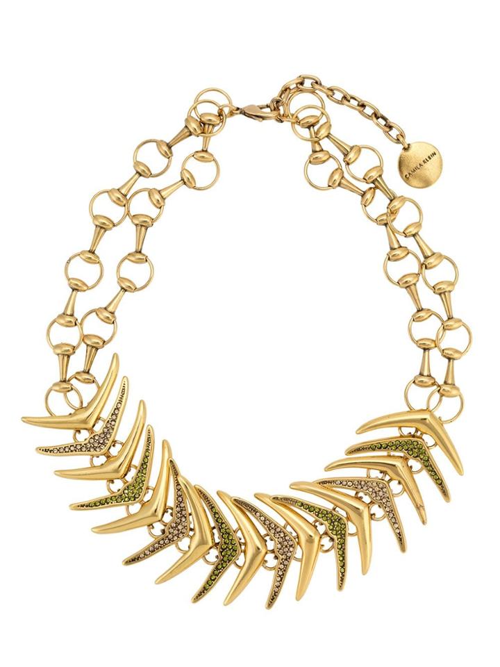Camila Klein Rabo De Peixe Short Necklace - Gold