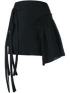 No21 Asymmetric Pleated Skirt