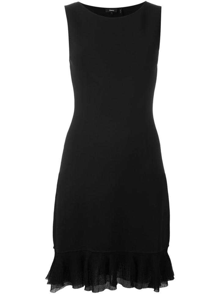 Theory Ruffled Hem Dress