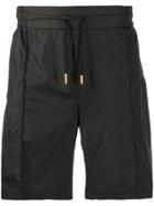 Billionaire Drawstring Waist Shorts - Black