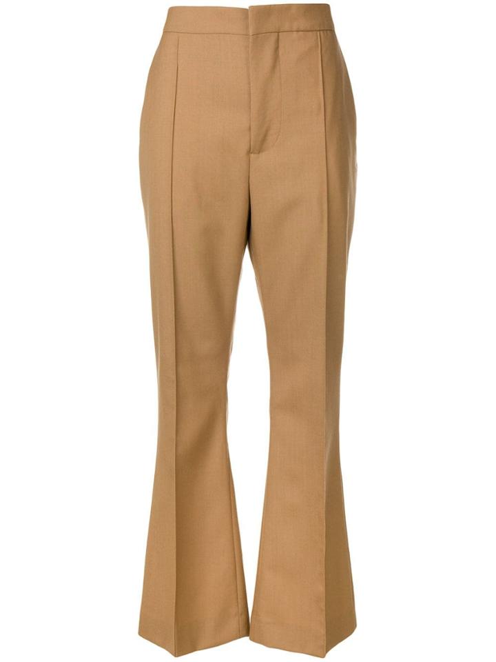 Marni Classic Flared Trousers - Brown
