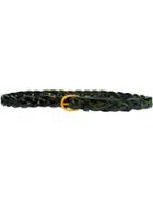 Oliver Spencer 'cable' Belt, Men's, Size: Small, Black, Leather