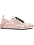Ann Demeulemeester Lace-up Sneakers - Pink & Purple