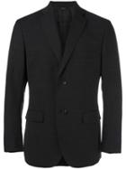 Issey Miyake Men Flap Pockets Blazer, Size: 2, Black, Cupro/wool