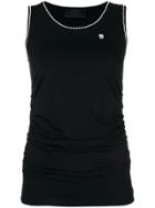 Philipp Plein Strass Embellished Top - Black