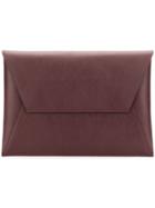 Mm6 Maison Margiela Square Envelope Clutch Bag - Red