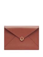 Fendi Large Flat Clutch - Brown