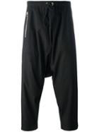 Lost & Found Ria Dunn Harem Pants, Men's, Size: Small, Black, Cotton/elastodiene