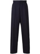 E. Tautz - Terry Trousers - Men - Viscose/virgin Wool - 32, Blue, Viscose/virgin Wool