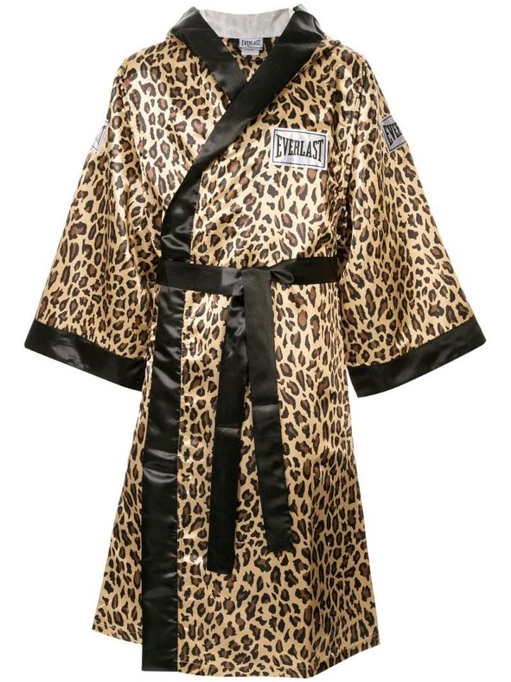 Supreme Everlast Satin Hooded Boxing Robe - Multicolour