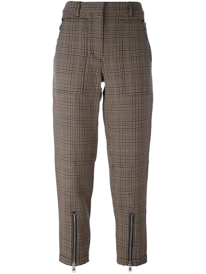 3.1 Phillip Lim Cropped Houndstooth Trousers