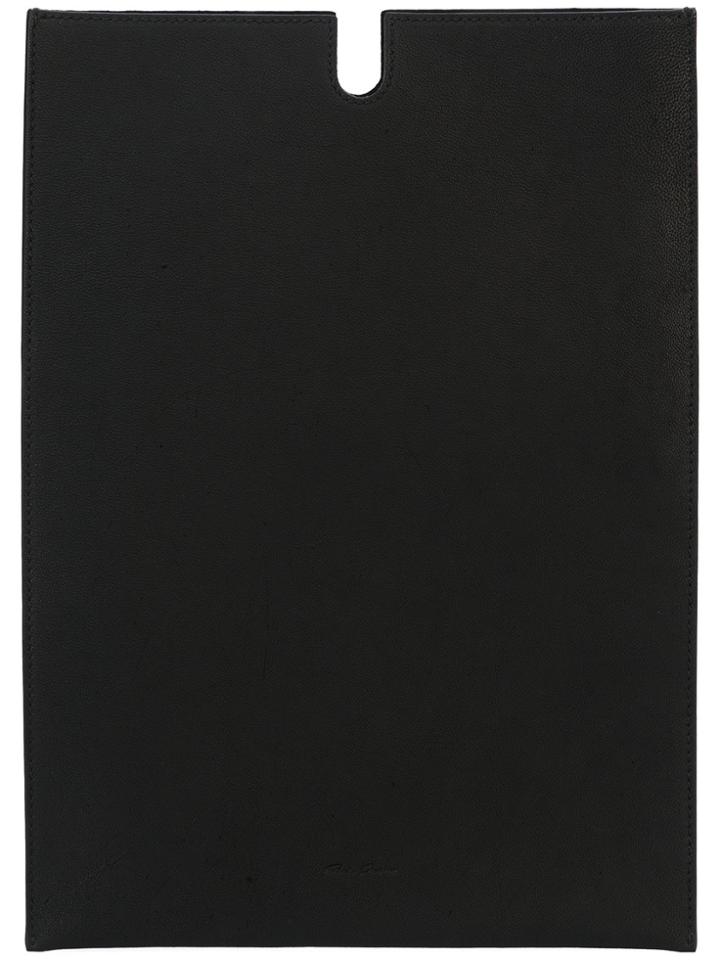 Rick Owens Rectangular Clutch - Black