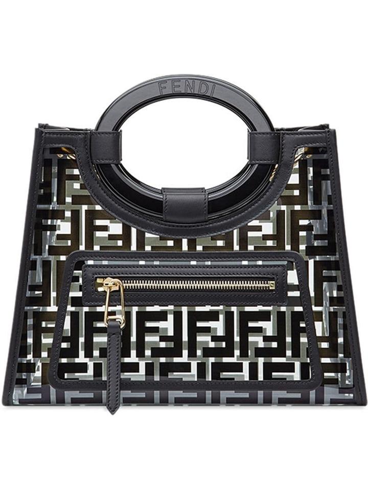 Fendi Runaway Small Tote Bag - Black